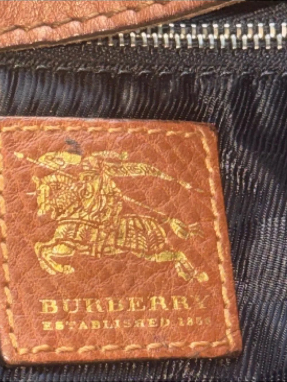 Burberry Denim Hobo Bag - Picture 8 of 12